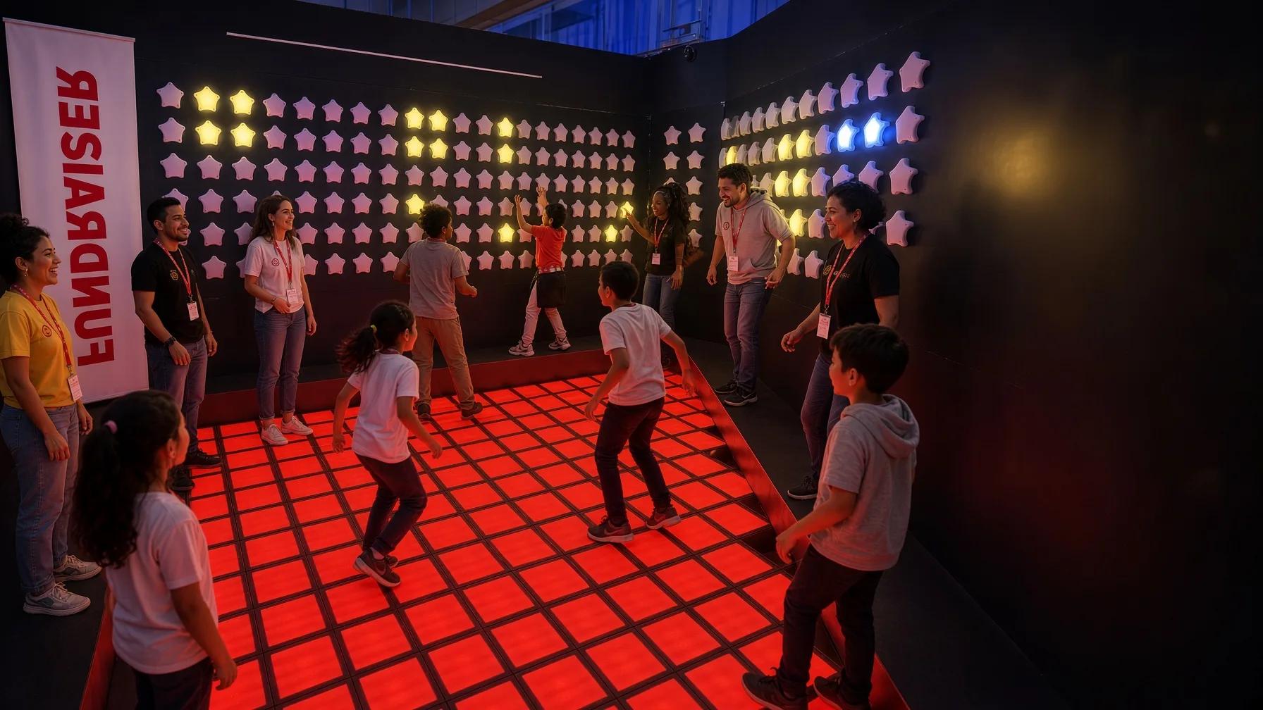 Arcade games for fundraising events
